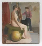 Pamela Chard, Untitled, one oil on board various sizes