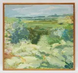 Pamela Chard, Untitled, oil on board 51 x 53cm; and three further landscapes (4) .