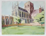 Pamela Chard, Untitled, St Albans oil on board 51 x 61cm (6) .