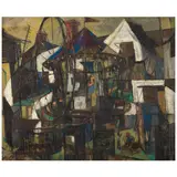 Richard Dempsey, Untitled, circa 1950, oil on canvas
