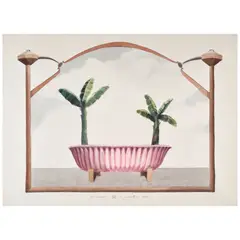 Los Carpinteros, Hidromasaje, 1996, watercolor on paper