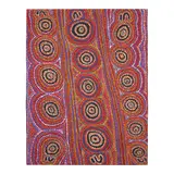 Polly Napangardi Watson, Ngarlyipi Jukurrpa (Snake Vine Dreaming), 2004, acrylic on canvas