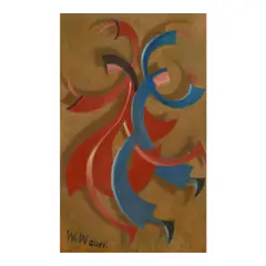William Wauer, Tanz, oil on canvas