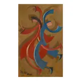 William Wauer, Tanz, oil on canvas
