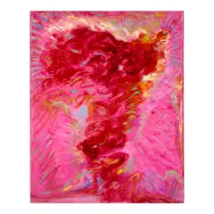 Sam Scott, Romeo + Juliet, 1987, acrylic on canvas