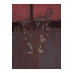 Lucas Samaras, Untitled, oil on canvas board