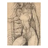 Marcel Gromaire, Femme nue assise