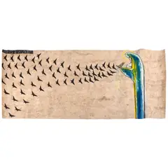 José Bedia Valdés, Dones de la Virgen, 2013, acrylic on Amate paper