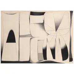 Charles Howard, Untitled, circa 1950, pen and India ink and pencil on paper