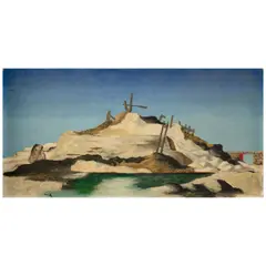 Jean Lurçat, Paysage Tragique, 1932, oil on canvas