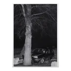 Unfall am Mittelpunkt Deutschlands #1 by Julius von Bismarck, 2013, inkjet print, offered Jul 2026
