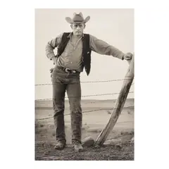 Cowboy James Dean ('Giant' Film Set) by Frank Worth, 1955, Platinum print, offered Jul 2026