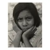 Dorothea Lange, Daughter of Mexican field laborer. Near Chandler, Arizona, 1937, Gelatin silver print; flush-mounted to Hudson illustration board