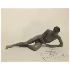 George Platt Lynes, Ray Richter, 1947, Gelatin silver print; the photographer's 'Vogue Studios - Los Angeles' stamp on the reverse