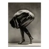 Greg Gorman, Tony Ward Bent Over, 1988, Gelatin silver print