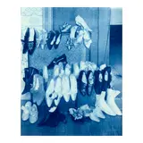David Mcdermott & Peter Mcgough, 'Show folks shoe trunk, 1925', c. 1997, Cyanotype; framed to the artists' specifications, the artists' label