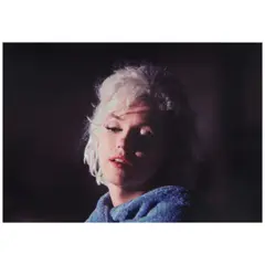 Lawrence Schiller, Marilyn Monroe in a Blue Robe on the Set of 'Something's Got to Give' (from 'Marilyn 12'), 1962, Oversized chromogenic print