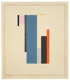 Walter Dexel, 1923 XXII“ oder „Blaue Senkrechte