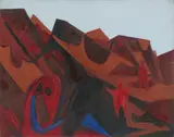 Ernst Wilhelm Nay, Landschaft auf Sylt