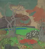 Emil Orlík, Japanischer Garten