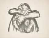 Käthe Kollwitz, Saatfrüchte sollen nicht vermahlen werden, 1941, Lithografie auf Papier
