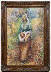 Willi Nowak, The Setter, 1950s, oil on canvas
