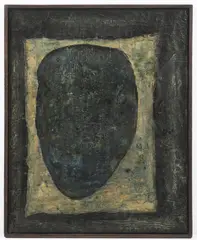 Jan Koblasa, Untitled, 1959 - 1960, oil, nitro-cellulose lacquer, canvas
