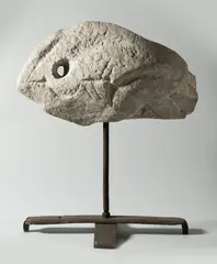 Jiří Bradáček, Fish, 1963, marble, metal