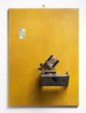 Milan Beránek, Dilemma of the Trump King, 1972, wood, assemblage
