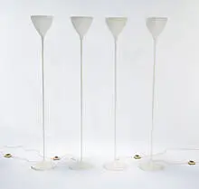Swiss Modern, Floor lamps (4), c. 1965, Manufacturer unknown
