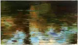 Christopher Brown, The Casting Pool, 1982, Oil on canvas diptych