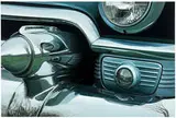Gus Heinze, November (1953 Cadillac), 1985, Acrylic on gesso panel