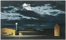Don Williams, Moonlit Night, 1985, Pastel on paper