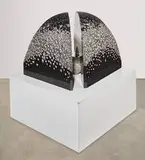 Seiji Kunishima, Untitled 86-12, 1986, Black granite and river rock