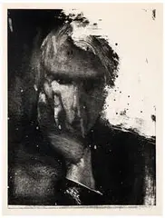 Harold Frank, The Poet Sandburg, 1967, Black and white print on paper