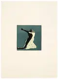 Fritz Scholder, Untitled, c. 1990, Color lithograph on paper