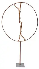 Dimitry Gerrman, Circle of Time, 1999, Patinated bronze