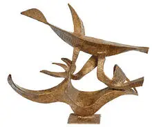 Max Finkelstein, Fifth Day, 1960, Welded brass