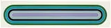 Frank Stella, Los Alamitos (from Race Track Series), 1972, 11-color screenprint on Gemini Rag Board
