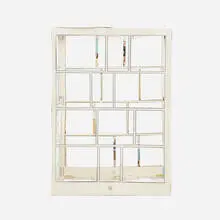 Axel Lieber, o.T. Pappe, 1999, paper, matboard, glue