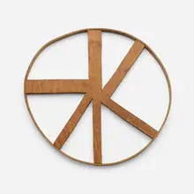 Robert Guillot, Wheel, 1994, wood, nails
