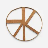 Robert Guillot, Wheel, 1994, wood, nails