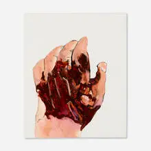 Whitney Bedford, Broken Hand 17, 2005, oil on canvas
