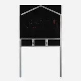 Anne Yamada, Untitled (House for Sale in Mandarin), 2005, enamel on aluminum