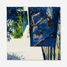 Erik Schmidt, Mauer, 2000, oil on canvas