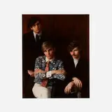 Marie Cosindas, Portrait of Lewis, Richard and Adrian Boston, archival digital print