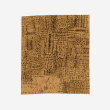 Mirit Cohen, The Molecular Sign of the Cell, 1974-75, graphite on newsprint