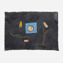 T.L. Solien, The Brothers: Thomas, 1980, mixed media on canvas