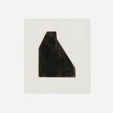 Robert Therrien, Untitled, 1981, tempera on paper