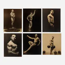 Six portraits of Sig Klein by Edwin F. Townsend, c. 1930, gelatin silver print, sold Jun 2023